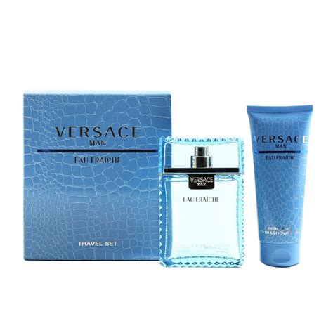 versace man eau fraiche 4-piece gift set|Versace eau fraiche price.